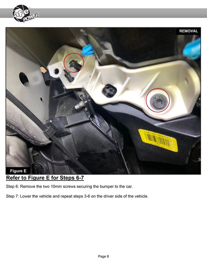 aFe Track Series Stage-2 Carbon Fiber Intake System | Dodge Charger SRT Hellcat Redeye (21-23) (57-10027D)