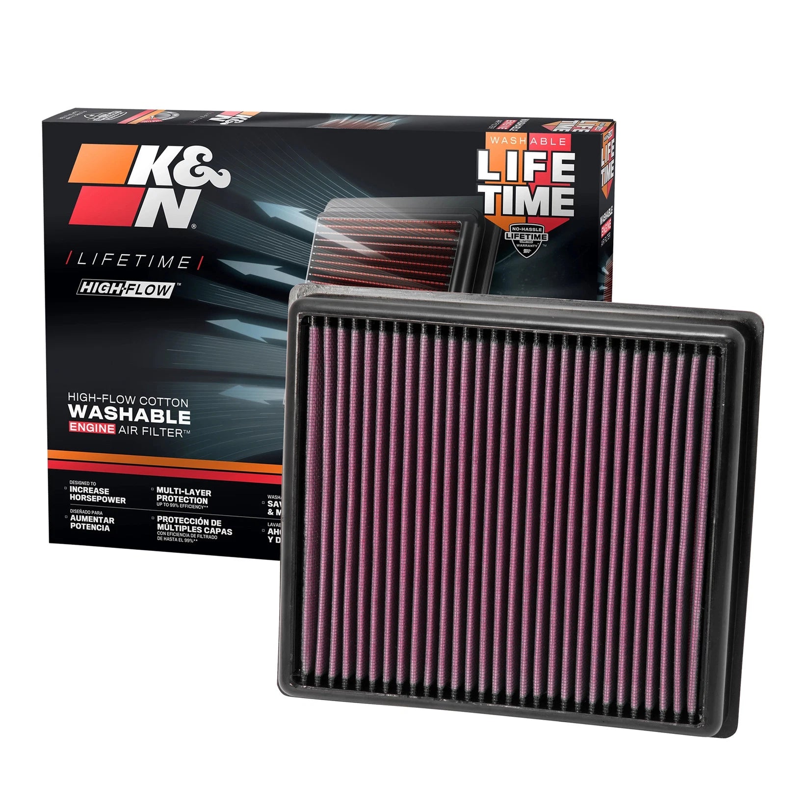K&N Engineering Replacement Air Filter: BMW 320i 2012 / 328i 2012