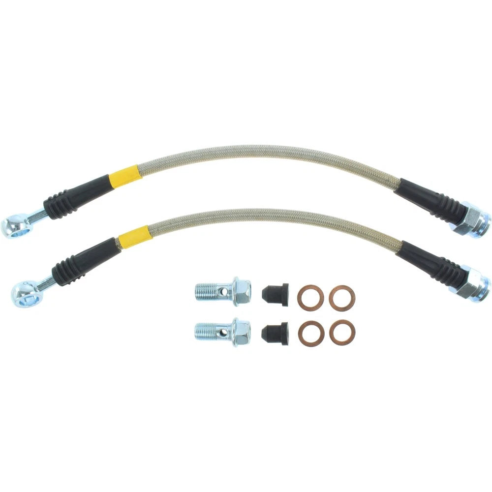 StopTech 950.45504 Rear Braided Brake Line for 03-13 Mazda 6 / 05-11 Lotus Elise