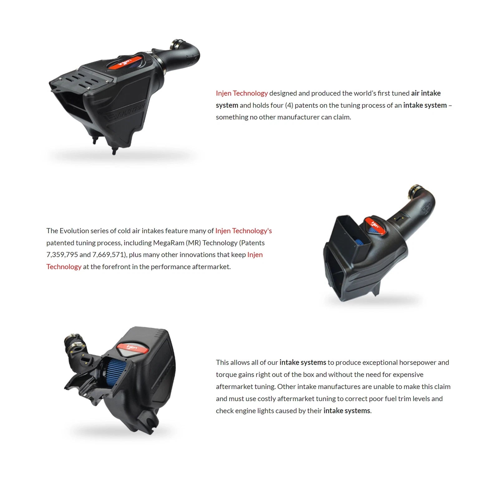 Injen EVO1301 Intake System | Hyundai Veloster N / Veloster / Elantra (16-23 / 18-21 / 22-22) (EVO1301)