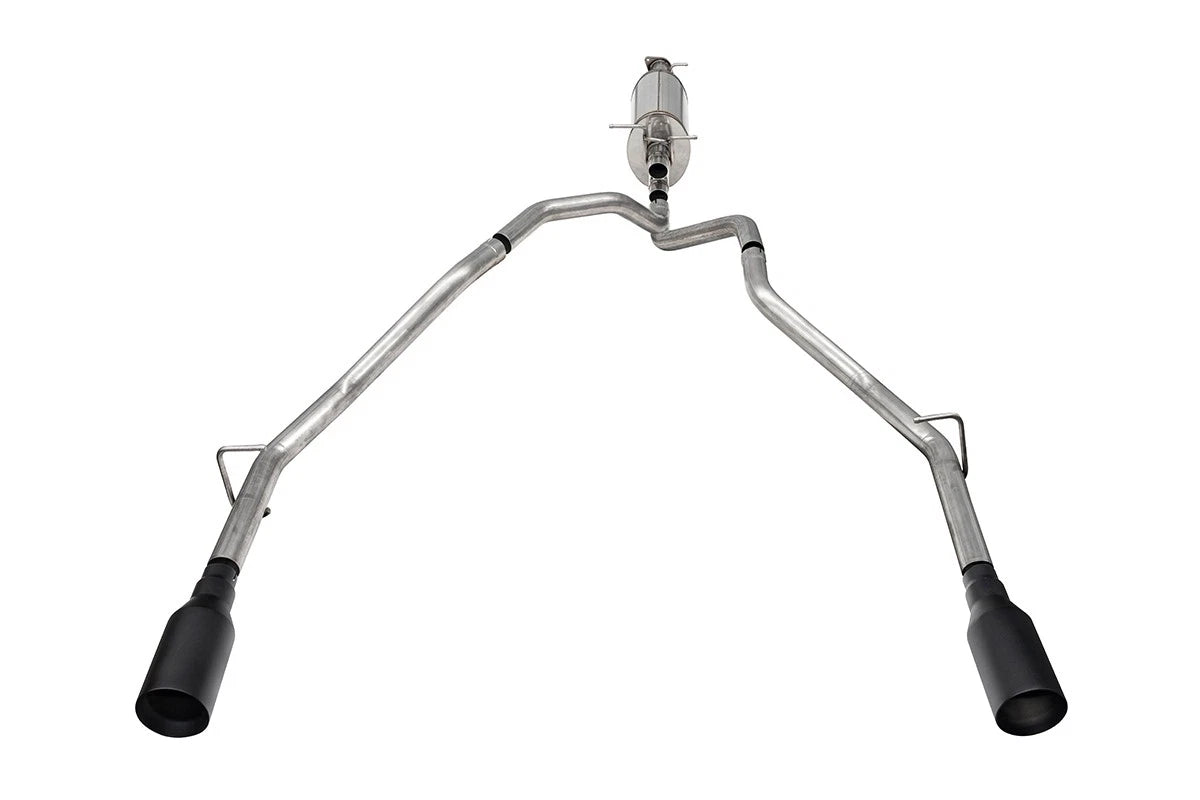 CORSA Sport / 3.0 in to 2.5 in Cat-Back DRE 5.0 in Single Tips | 2025+ RAM 1500 3.0L Turbo