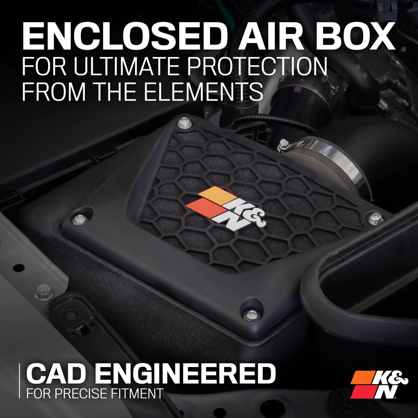 K&N 63 Series Air Intake | Toyota Tacoma (24) (63-9043)