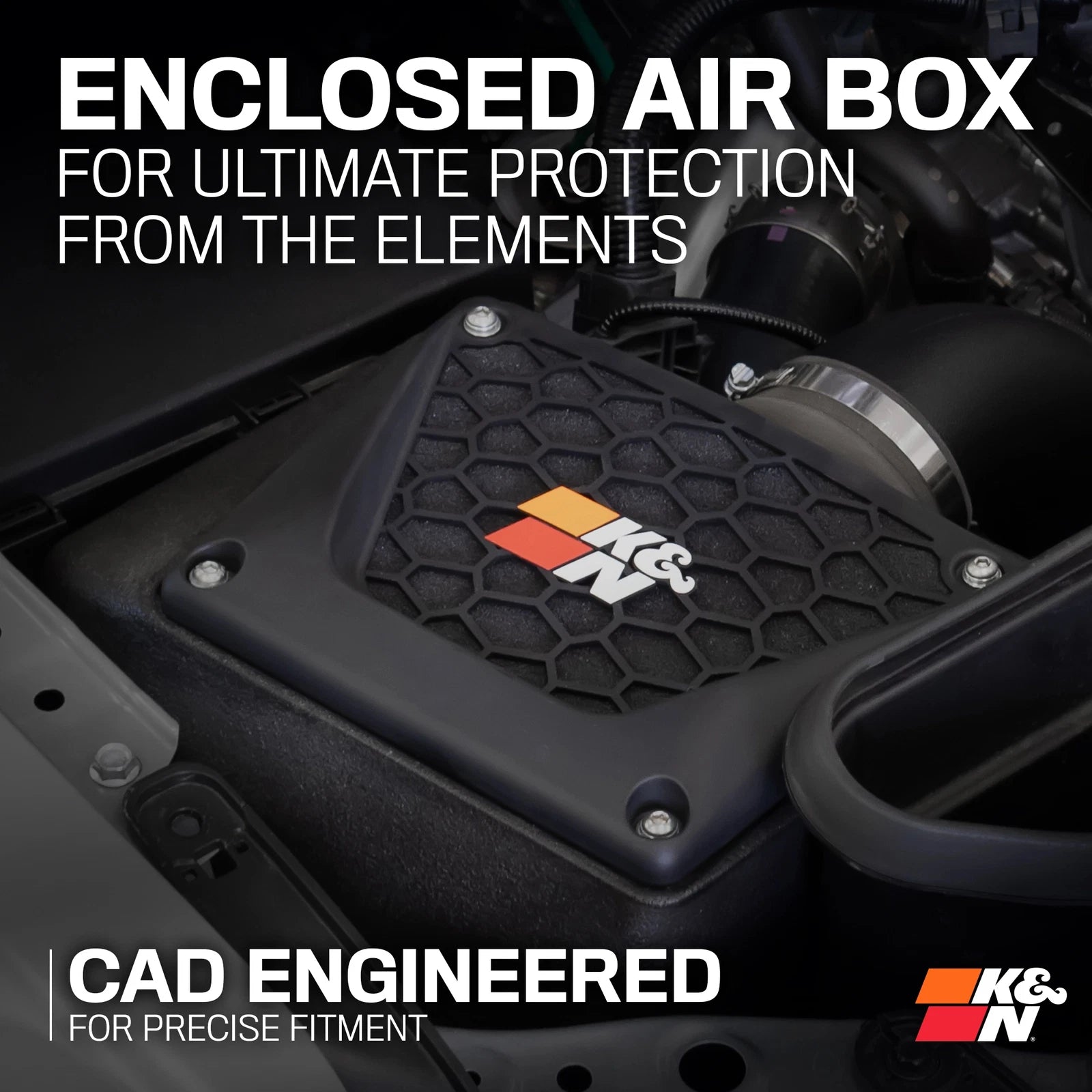 K&N 63 Series Air Intake | Toyota Tacoma (24) (63-9043)