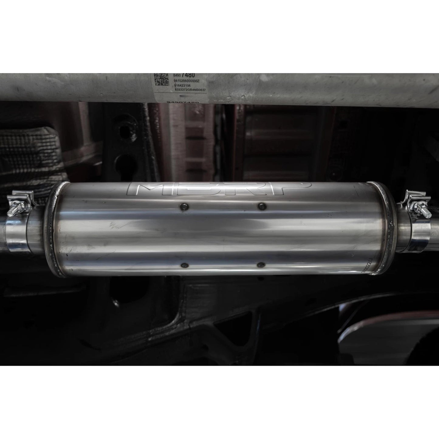 MBRP Black-Coated Alum. Steel 3in Cat-Back | GM 1500 Silverado/Sierra 2019-2024 (S5019BLK)