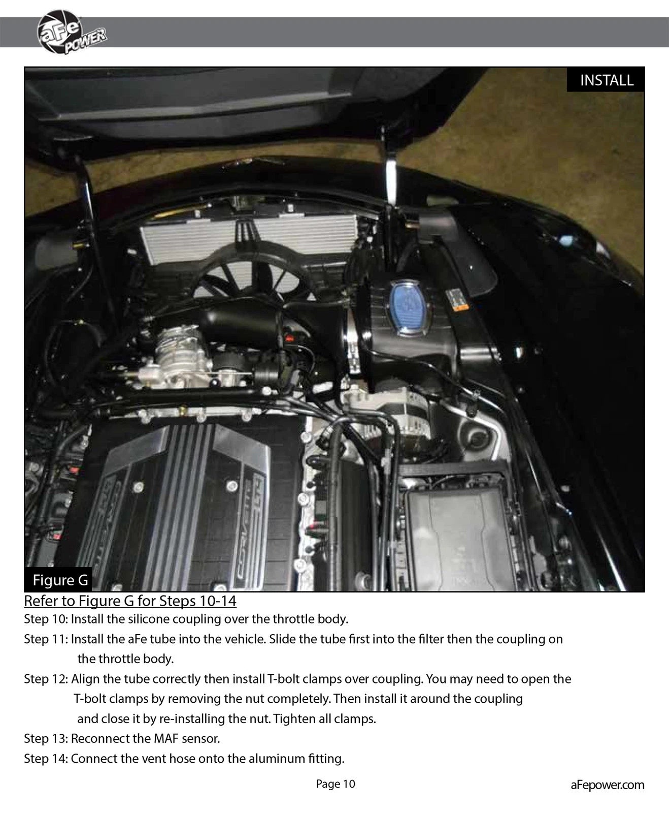 aFe Momentum Pro DRY S Cold Air Intake | Chevy Corvette Z06 (C7) V8-6.2L (15-17) (51-74202-1)