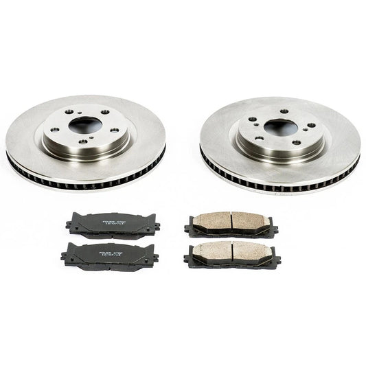 PowerStop Brake Kit | 2013–2018 Lexus ES300h (KOE3053)