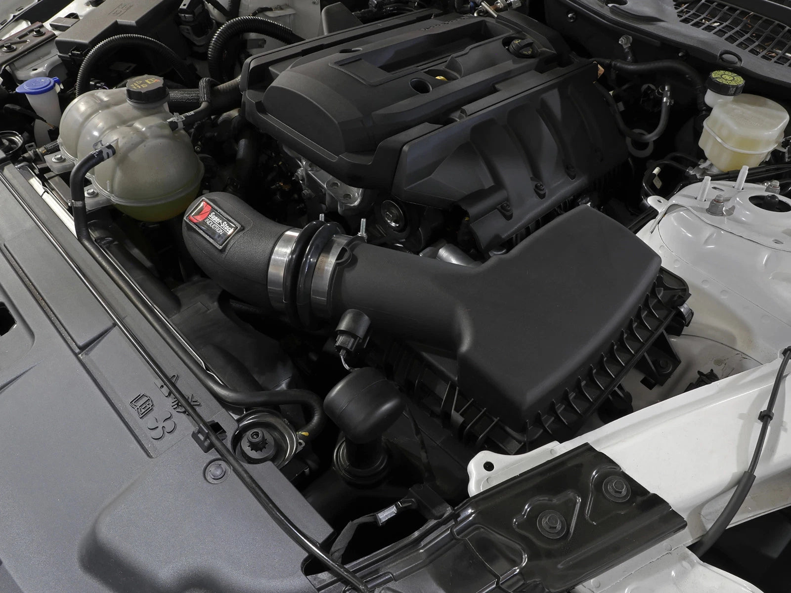 aFe Super Stock Pro Dry S Induction System | Ford Mustang L4-2.3L (15-20) (55-10006D)