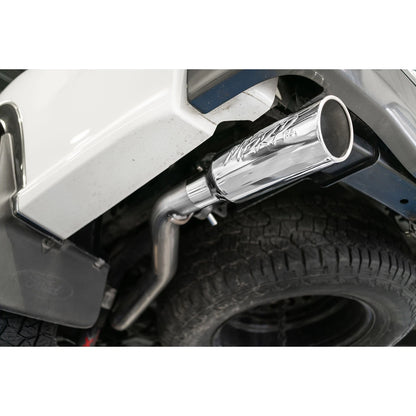 MBRP 3in D&S Cat-Back Exhaust w/ Dual Split & 4in OD Tips | Ford Ranger 19-23 (S5223304)