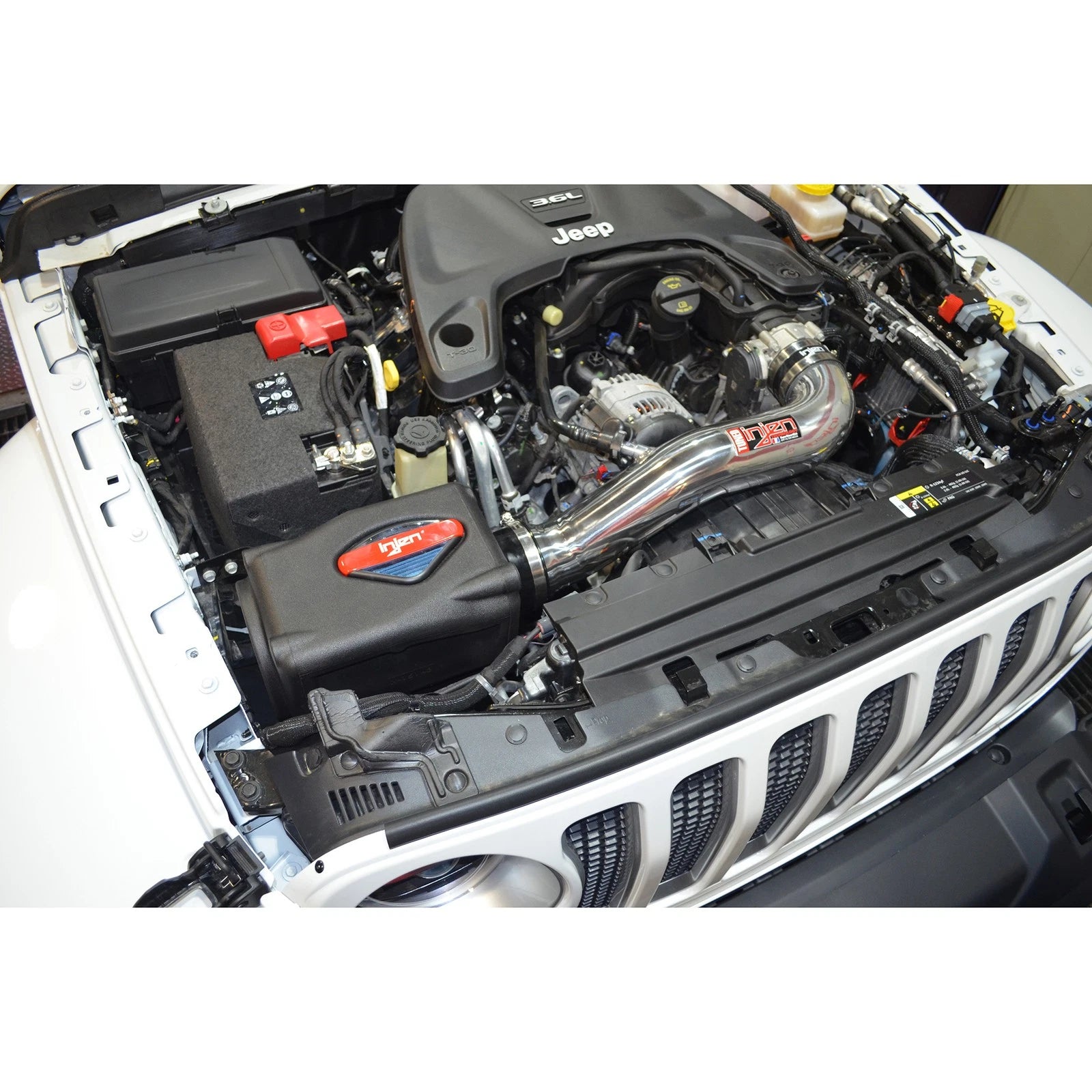Injen Power-Flow Air Intake System | Jeep Wrangler JL / Gladiator (18+ / 19-26) (PF5005P)
