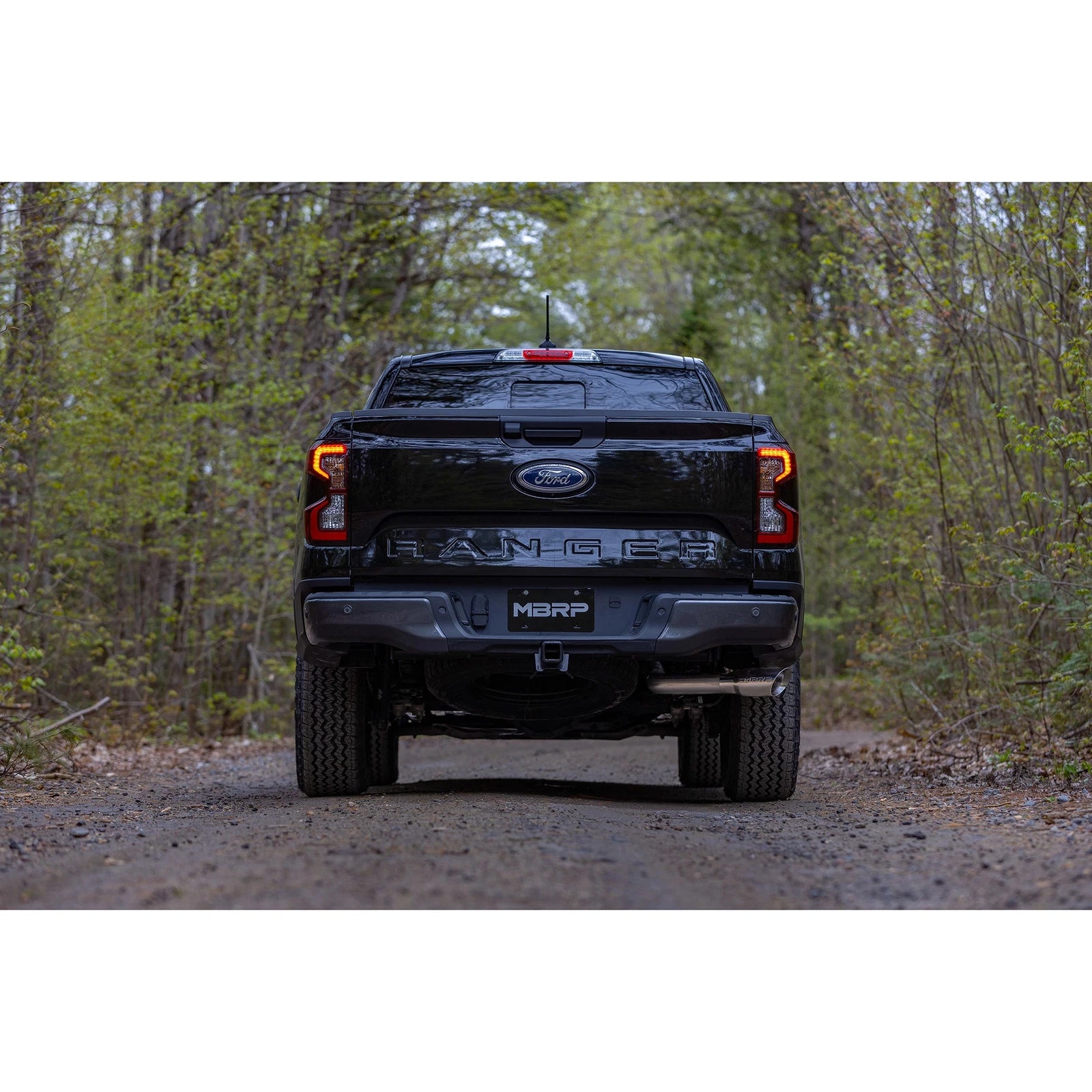 MBRP 3in Aluminized Steel Single Side Outlet Cat Back Exhaust | Ford Ranger (24) (S5269AL)