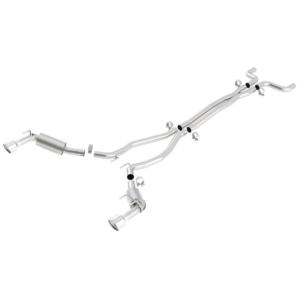 Borla Cat-Back Exhaust System - ATAK | 2010-2013 Chevrolet Camaro 6.2L (140356)