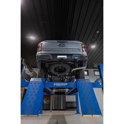 MBRP 2.7L 2.5 into 3in Single Side Exit Cat Back Aluminum | Ford Ranger (24+)