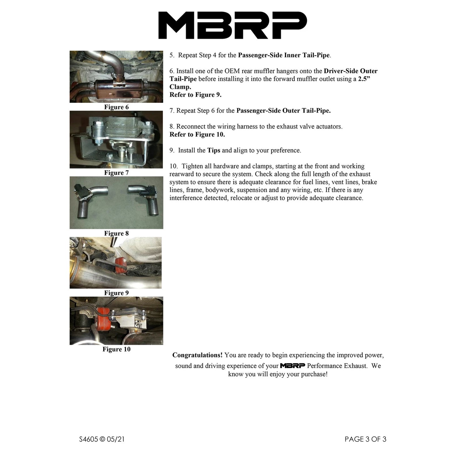 MBRP Cat-Back Exhaust System | 2015-2019 Volkswagen Golf R (S46053CF)