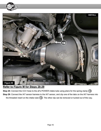 aFe Momentum GT Pro DRY S Cold Air Intake System | Jeep Wrangler (21-22) (50-70080D)