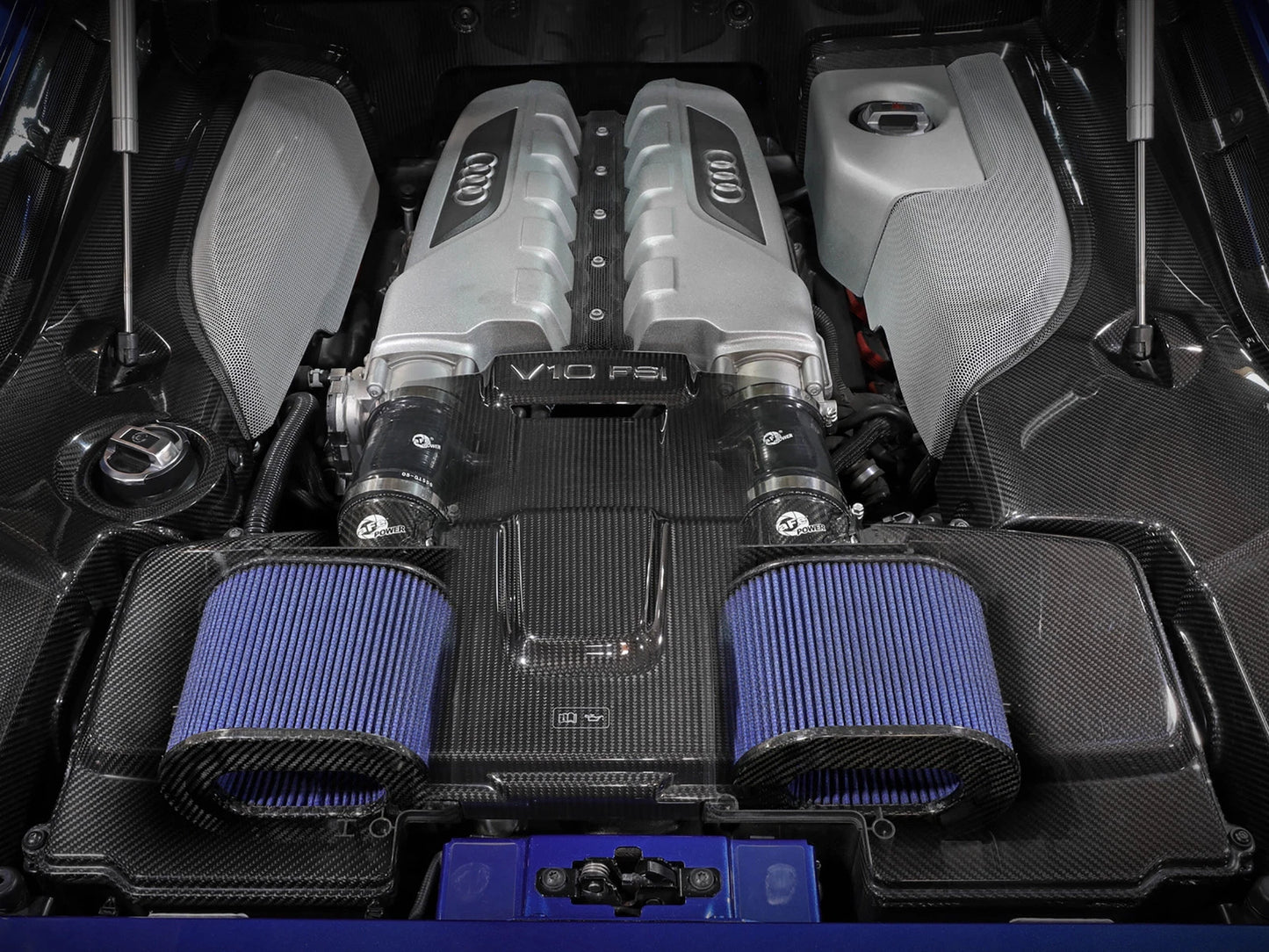 aFe Track Series Intake w/ Pro 5R Filter | Lamborghini Huracan V10-5.2L (15-21) (57-10012R)