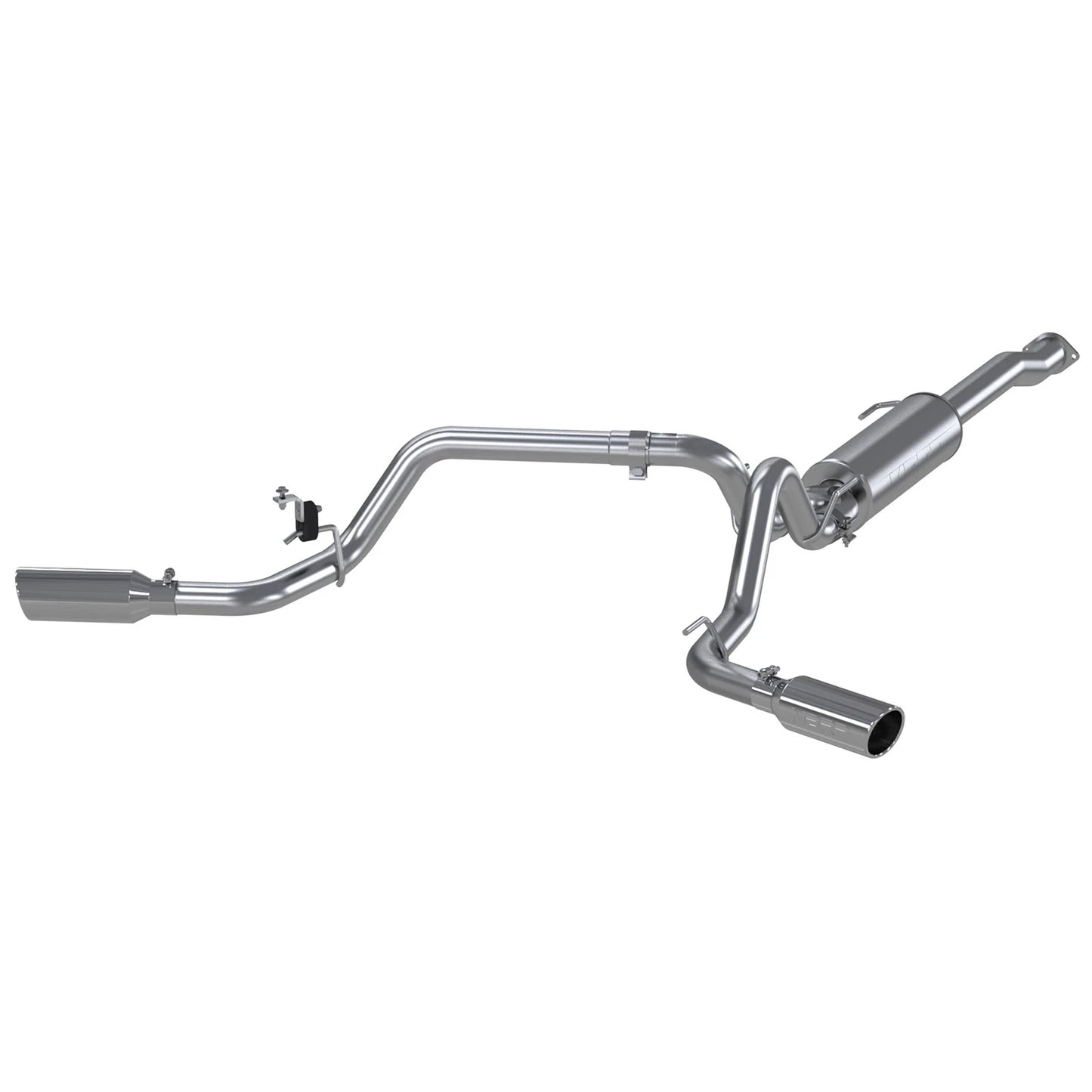 MBRP 3in. Cat-Back Dual Split Side Exit T409 Exhaust | Toyota Tacoma 3.5L EC/CC (16) (S5340409)
