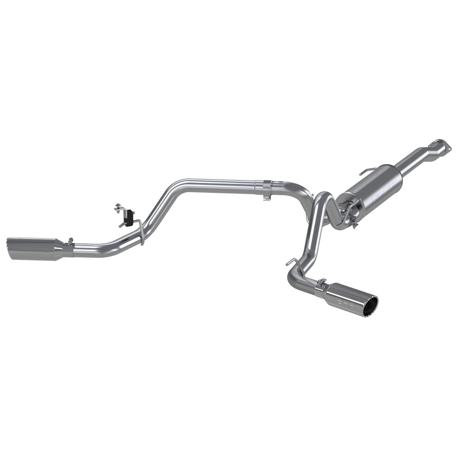 MBRP 3in. Cat-Back Dual Split Side Exit T409 Exhaust | Toyota Tacoma 3.5L EC/CC (16) (S5340409)