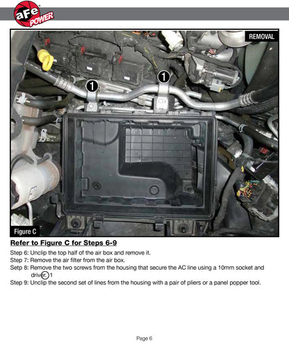 aFe Momentum GT Cold Air Intake System w/ Pro 5R Media | Ram 2500 6.4L Hemi (14-16) (54-72103)