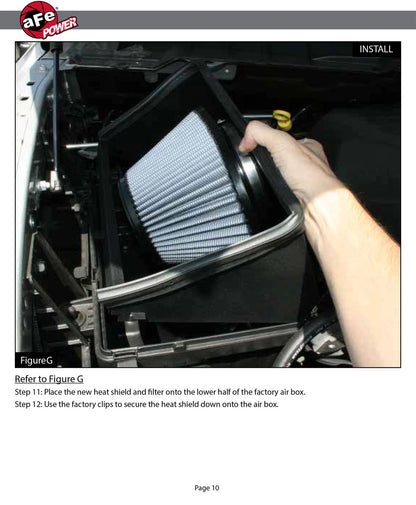 aFe Magnum FORCE Stage-2 CAI w/ Pro 5R Filter Dodge Ram 09-24 (54-12402)