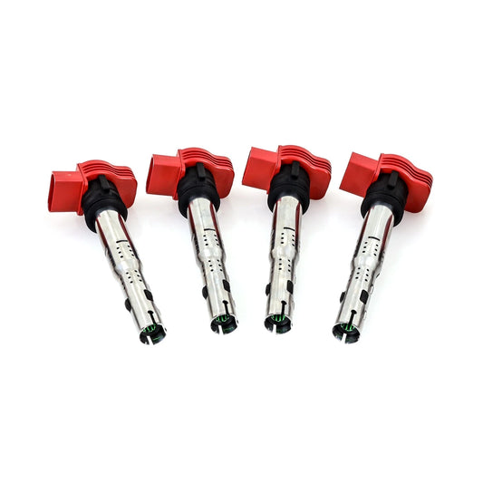 Mishimoto Four Cylinder Ignition Coil Set | VW / Audi 1990-2016 (MMIG-VW-0604)