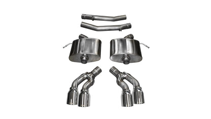 Corsa Xtreme Axle-Back w/ 4.0" Quad Tips | 2016-2017 Cadillac CTS-V Sedan (14358)