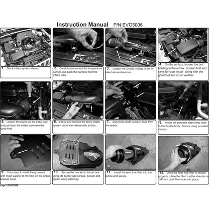 Injen Evolution Intake | Jeep Wrangler JL 2.0L Turbo (2018-2023)