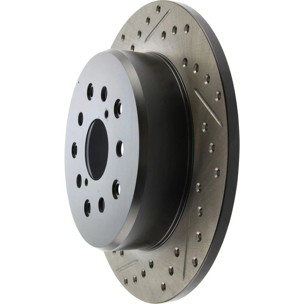 StopTech 127.44090R Rear Right Drilled Brake Rotor for 98-05 GS300 / 01-05 IS300