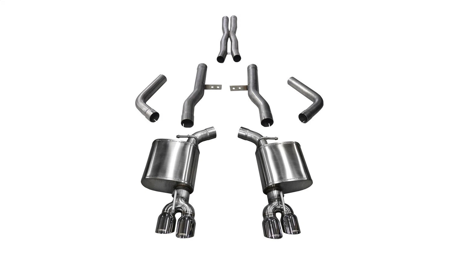 Corsa 2.75" Xtreme Cat-Back Exhaust | 2017-2018 Dodge Challenger R/T 5.7L