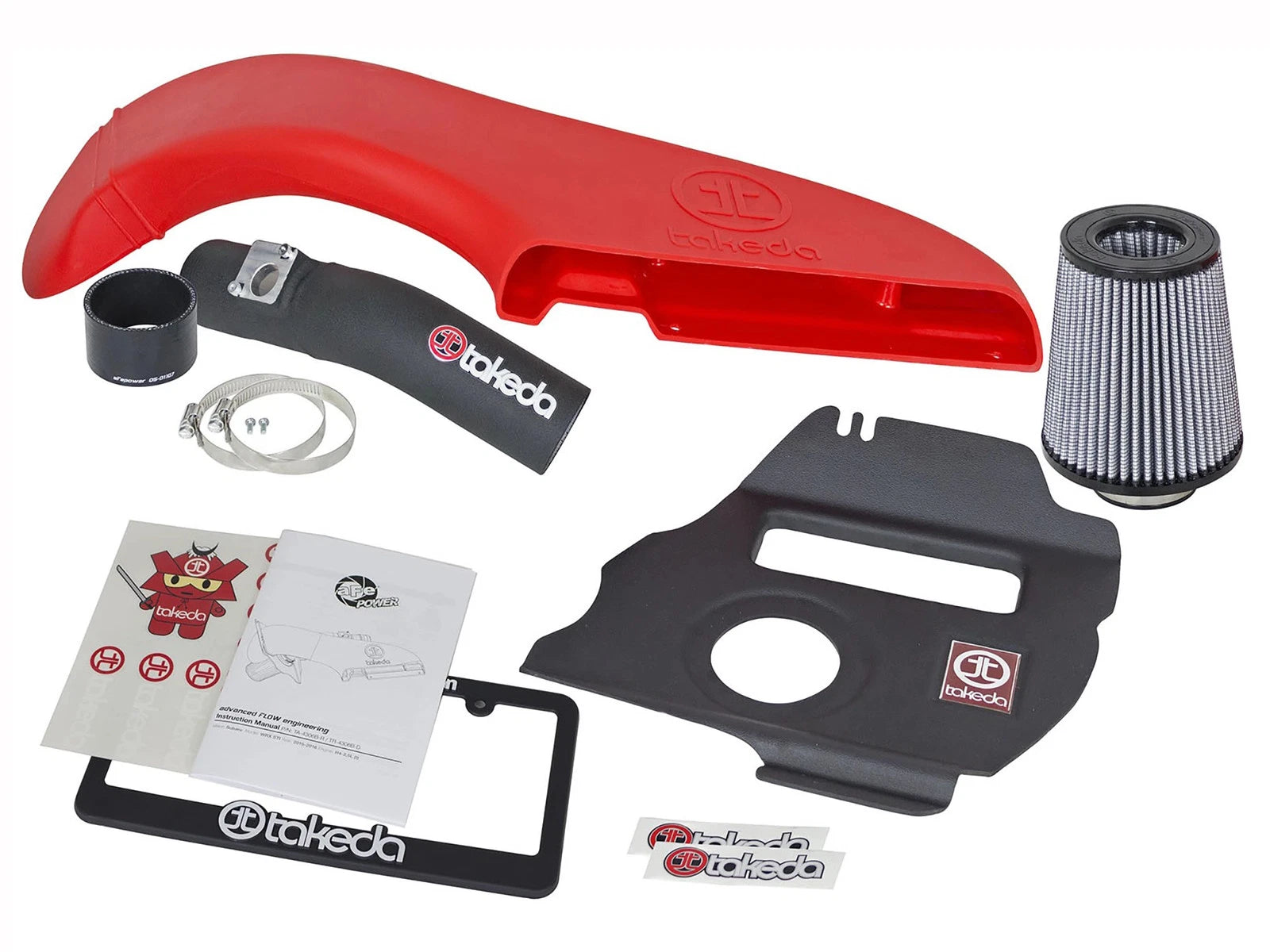 aFe Takeda Stage 2 Pro Dry S Cold Air Intake System | Subaru STI H4-2.5L (15-17) (TA-4306B-D)