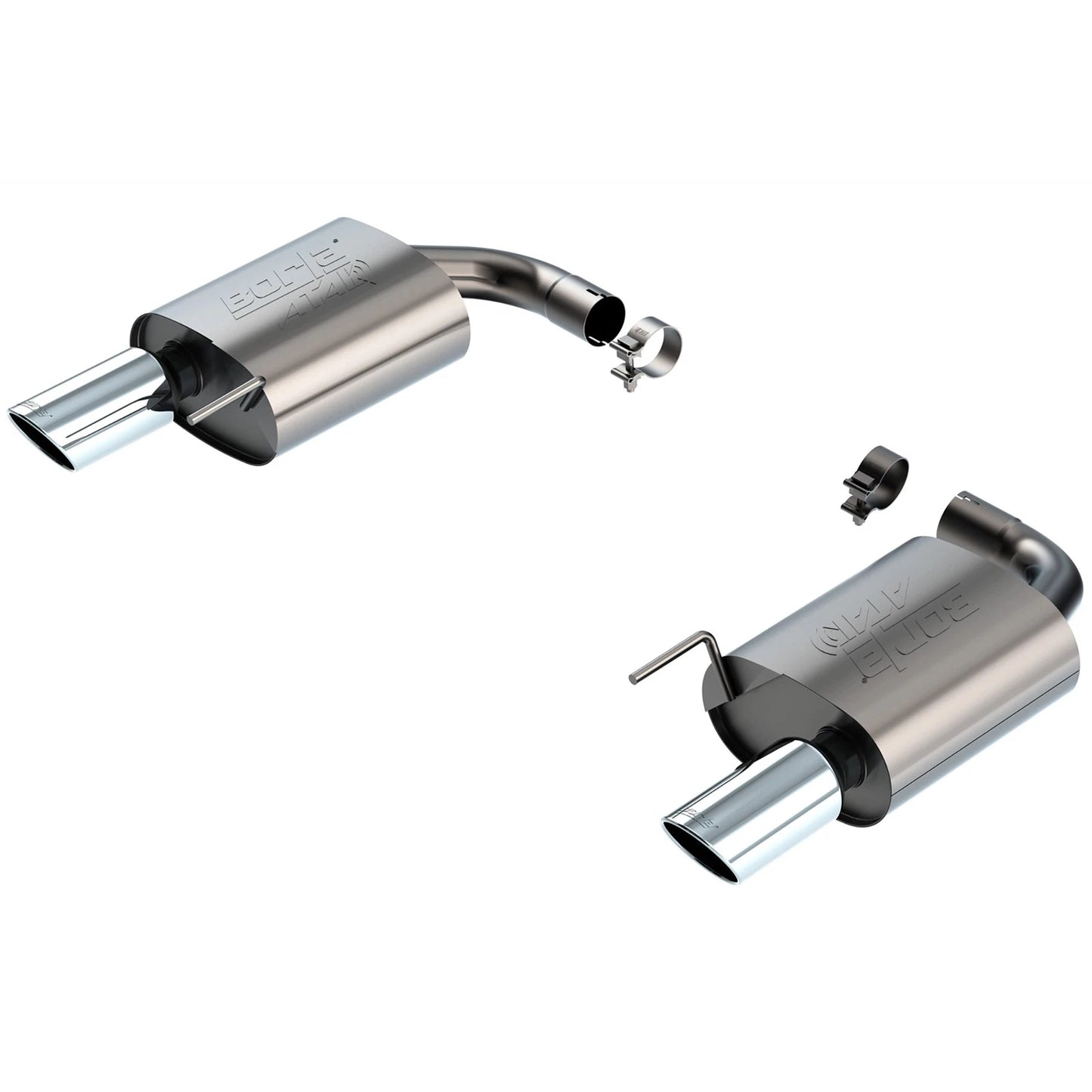 Borla ATAK Axle-Back Exhaust | Ford Mustang GT 5.0L (20-26) (11984)