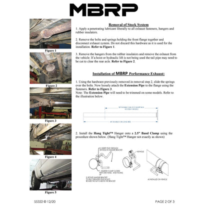 MBRP 2.5in. Single Side Turn Down Alum Cat-Back Exhaust | Toyota Tacoma 4.0L (05-11) (S5322AL)