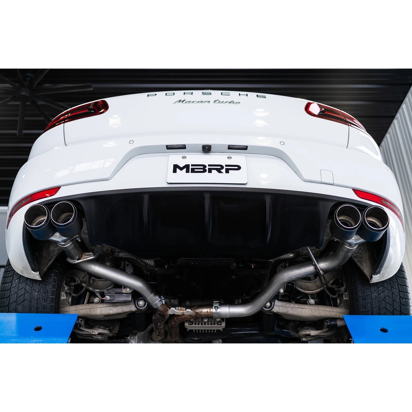 MBRP Pro Series Axle-Back Dual Rear Exit Exhaust | Porsche Macan S/GTS/Turbo (14+) (S56023CF)