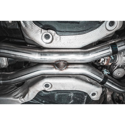 MBRP 18-23 Dodge Durango SRT 6.4L Armor Lite AL Steel 3in Cat Back Exhaust Dual Rear Exit w/ SS Tips | Dodge Durango (18-23) (S5105AL)