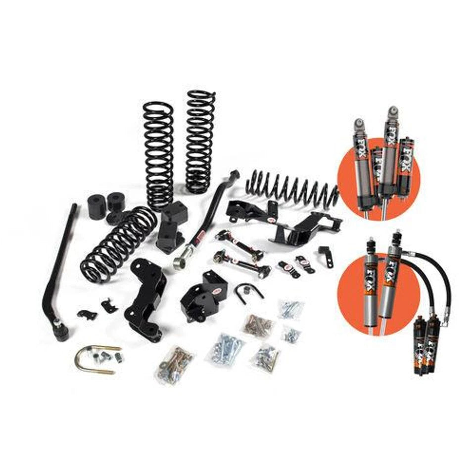 JKS 18-21 Jeep JL J-Kontrol 3.5in 4Dr w/Fox 2.5 Performance Elite Series Shocks HD Rate Coils
