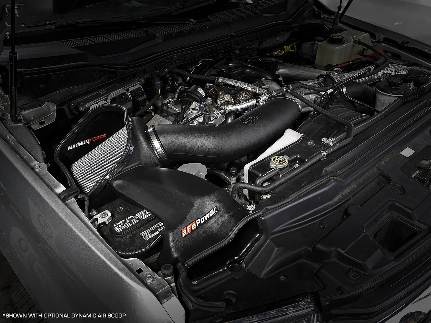 aFe Magnum FORCE Stage-2 Pro DRY S Intake | Ford Diesel Trucks V8 6.7L (17-18) (54-13017D)