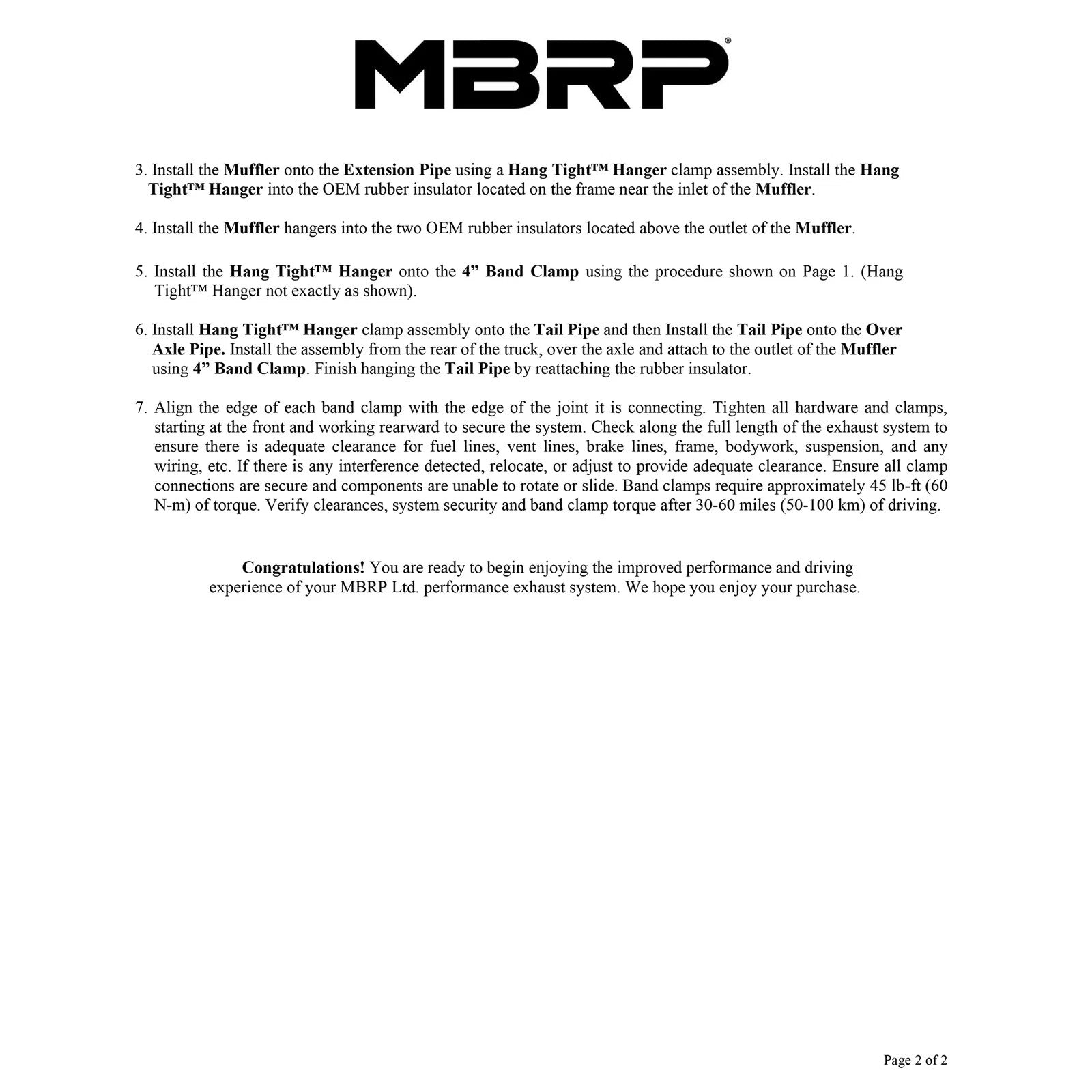 MBRP 4in S/S Cat-Back P Series Exhaust | Dodge 2500/3500 Cummins (04.5-07) (S6108P)