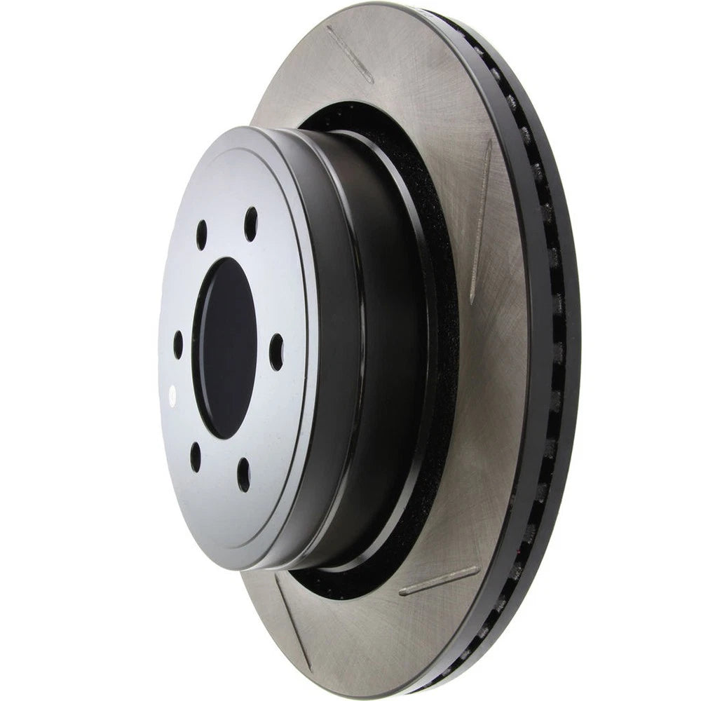 StopTech 126.65135SL Rear Left Slotted Brake Disc Rotor for 2012-2020 Ford F-150