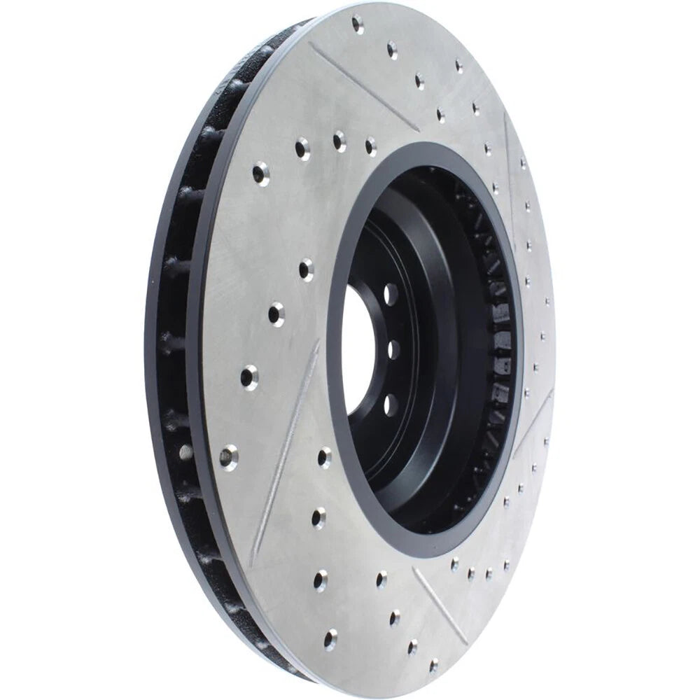 Stoptech Slotted And Drilled Brake Rotor | 2007-2009 BMW 335i (127.34093L)
