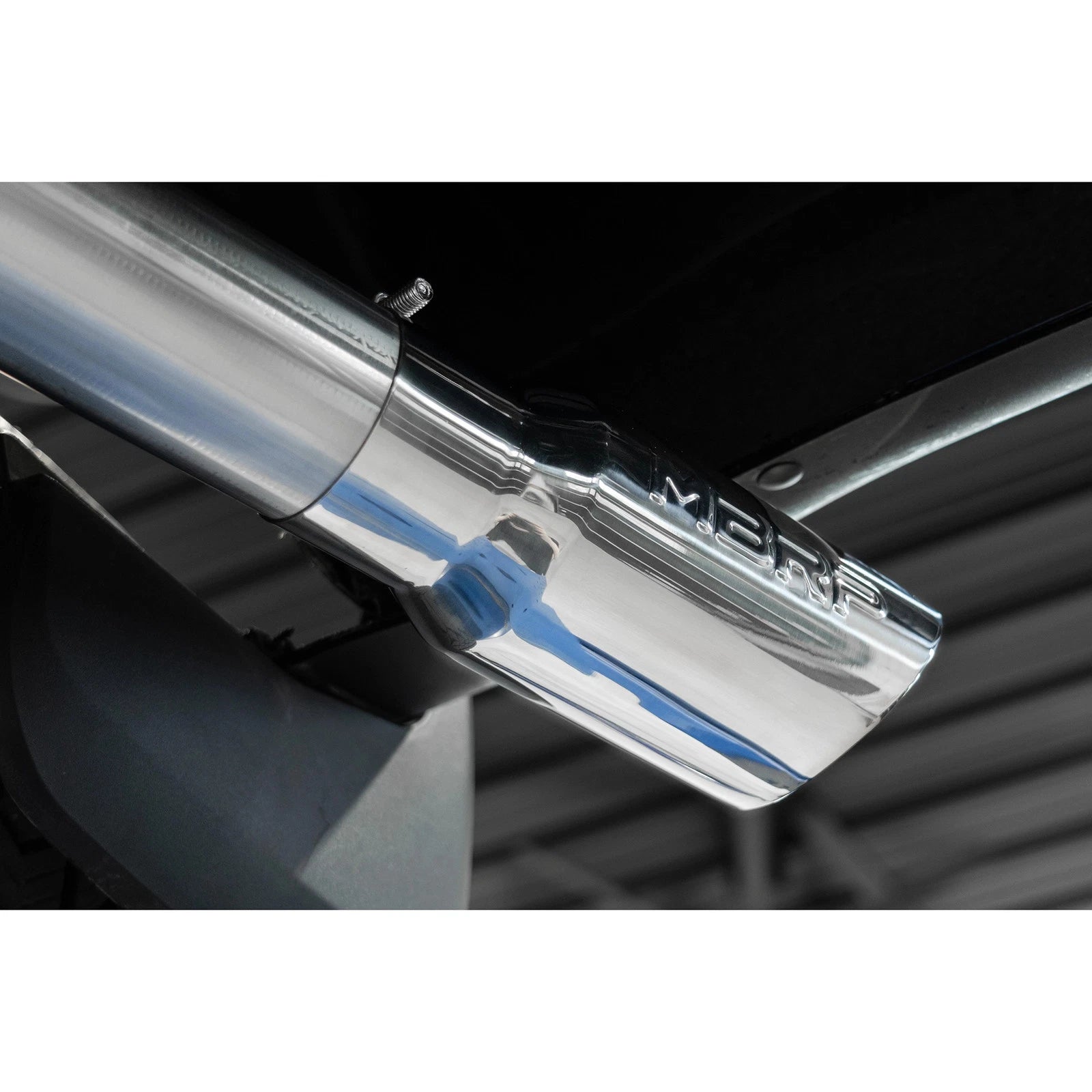 MBRP 3in Resonator-Back Single Side Exit Exhaust | Ford F-150 Powerboost Hybrid (21+) (S5221AL)