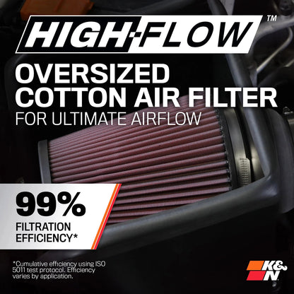K&N 77 Series Air Intake | Toyota Tacoma (24) (77-9043KP)