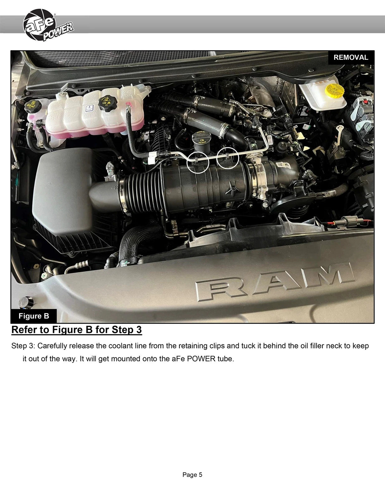 aFe 50-70120R Cold Air Intake System for 2025-26 Ram 1500 / 22-26 Wagoneer 3.0L