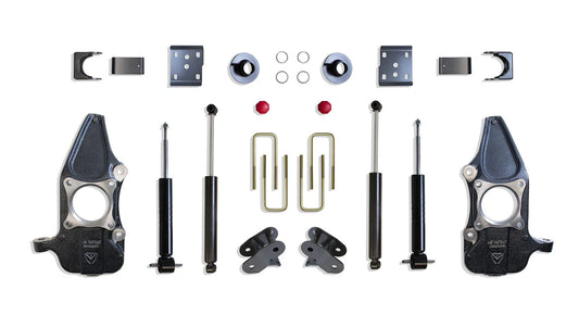 Maxtrac Suspension KC333235S-4 3"/5" Lowering Kit For 2015-2020 Ford F-150