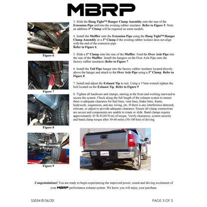 MBRP 3in Aluminum Cat-Back Single Side Exit Exhaust | Chevy Silverado 1500 09 (S5054AL)