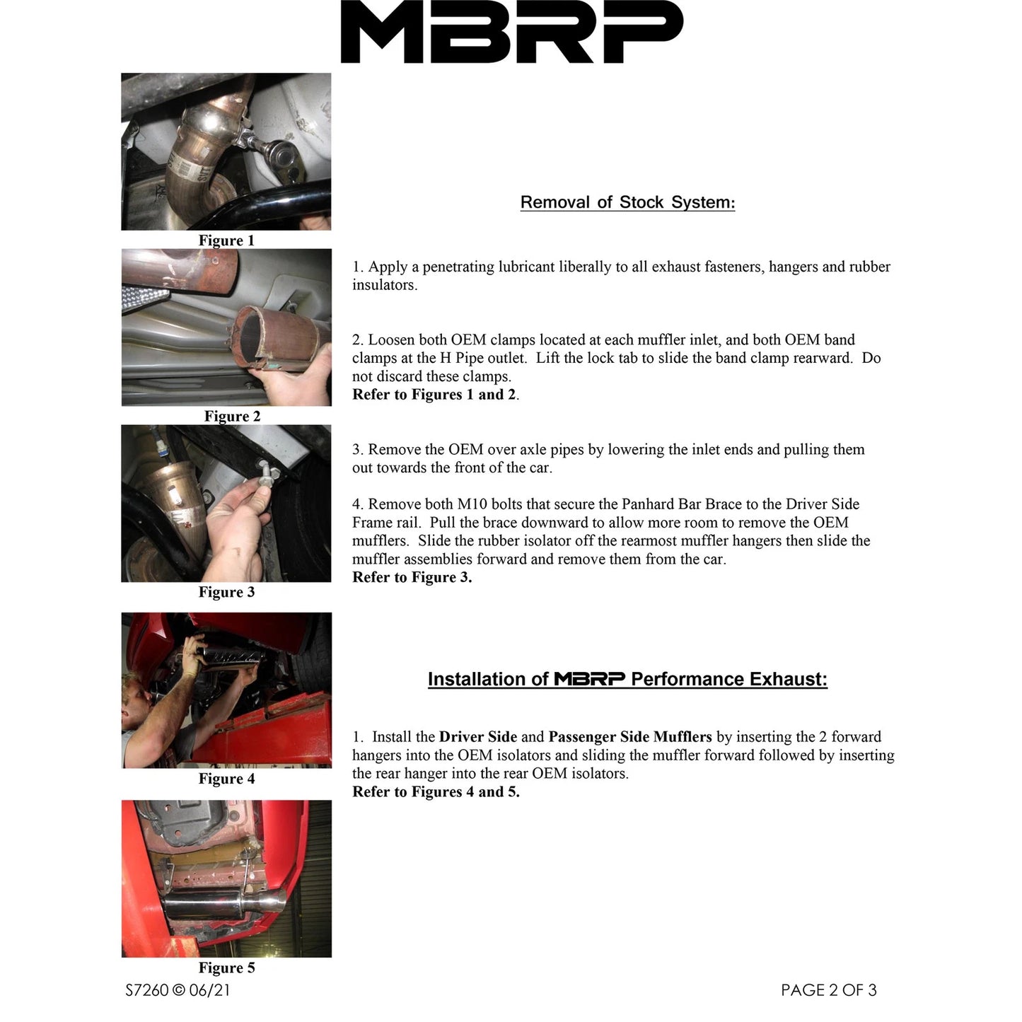 MBRP T304 3in Cat-Back Dual Split Rear Exit Race Exhaust | Ford Shelby GT500 (11-12) (S7260304)