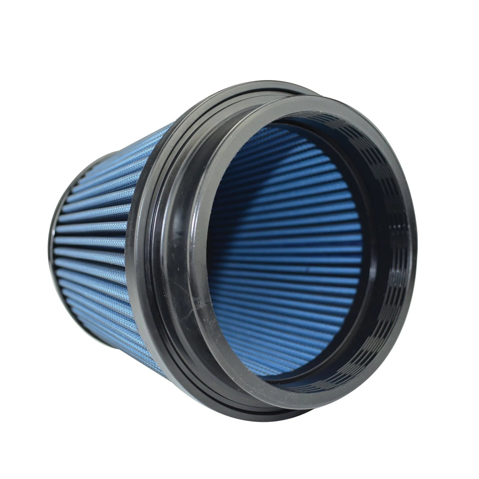 Injen SuperNano-Web 5in Flange Dry Air Filter | Universal (X-1046-BB)