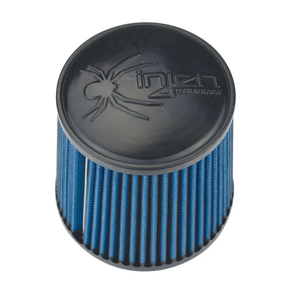 Injen SuperNano-Web Dry Air Filter 3in Neck / 5in Base | Universal (X-1081-BB)