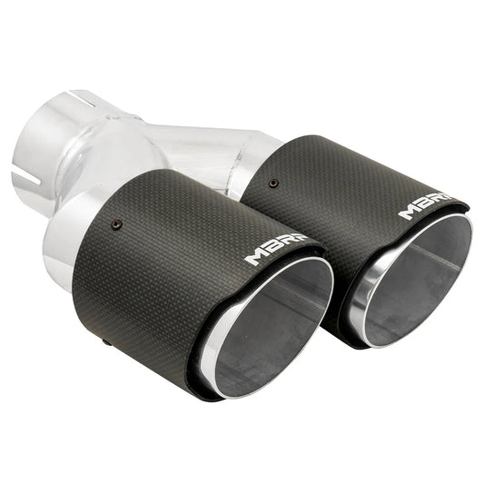 MBRP Dual Wall Angle Cut Dual 4-Inch Outlet | Universal (T5183CF)