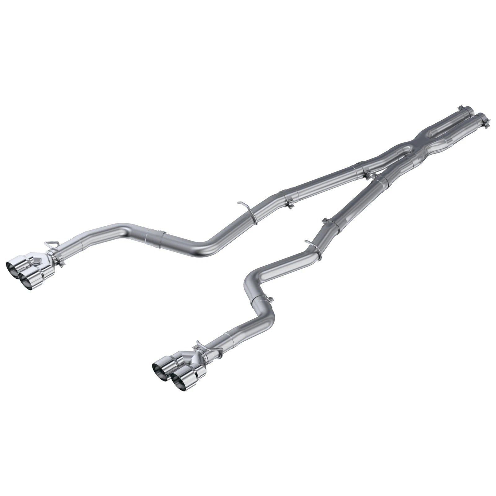 MBRP 3in Cat-Back D&R Exhaust w/ Quad Tips | Dodge Challenger 15-16 (S7116AL)