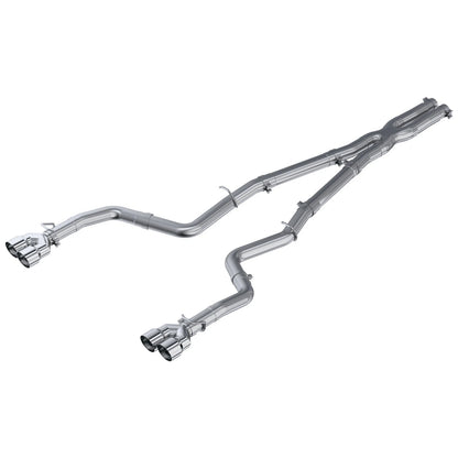 MBRP 3in Cat-Back D&R Exhaust w/ Quad Tips | Dodge Challenger 15-16 (S7116AL)