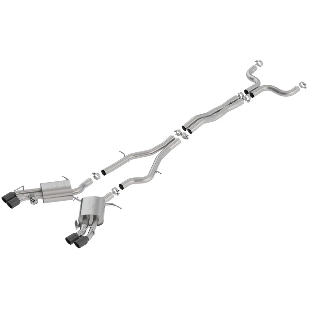 Borla Cat-Back Exhaust System - S-Type | 2016-2019 Cadillac CTS V Automatic 6.2L (140754BC)